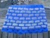 Blue Brick Neck Warmer with Pastels 